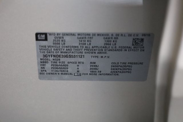 2016 Cadillac SRX AWD 4dr Premium Collection - 22969295 - 30