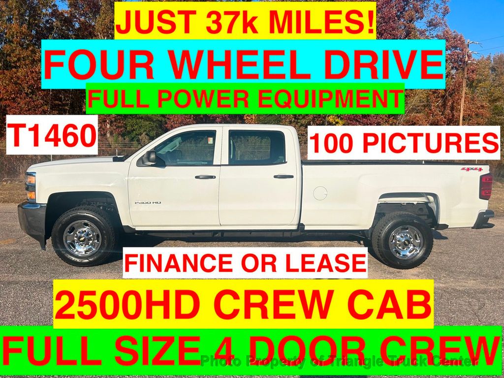 2016 Chevrolet 2500HD 4x4 + - 22110047 - 0