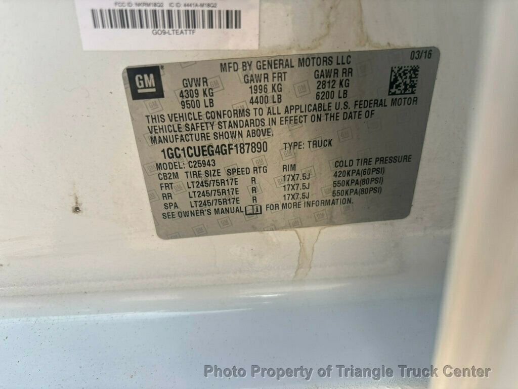 2016 Chevrolet 2500HD HEAVY SPEC CREW UTILITY JUST 38k MILES! +SUPER CLEAN UNIT! WOW LOOK INSIDE BOXES! - 22989176 - 82