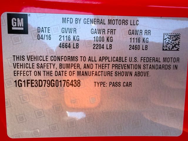 2016 Chevrolet Camaro 2dr Convertible SS w/1SS - 23008186 - 36