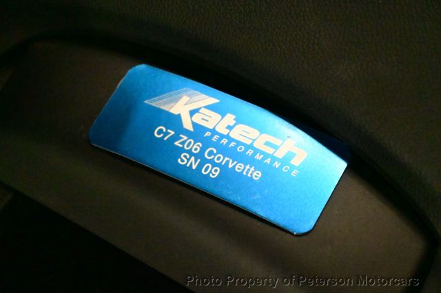 2016 Chevrolet Corvette 2016 Chevrolet Corvette Z06 3LZ Convertible Documented Katech  - 23048215 - 58