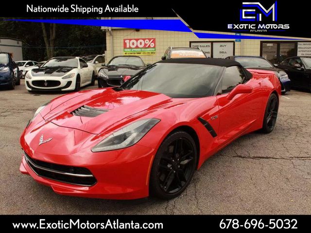 2016 Chevrolet Corvette 2dr Stingray Z51 Convertible w/2LT - 22532209 - 0