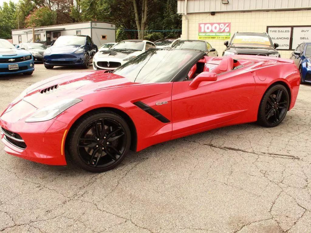 2016 Chevrolet Corvette 2dr Stingray Z51 Convertible w/2LT - 22532209 - 48