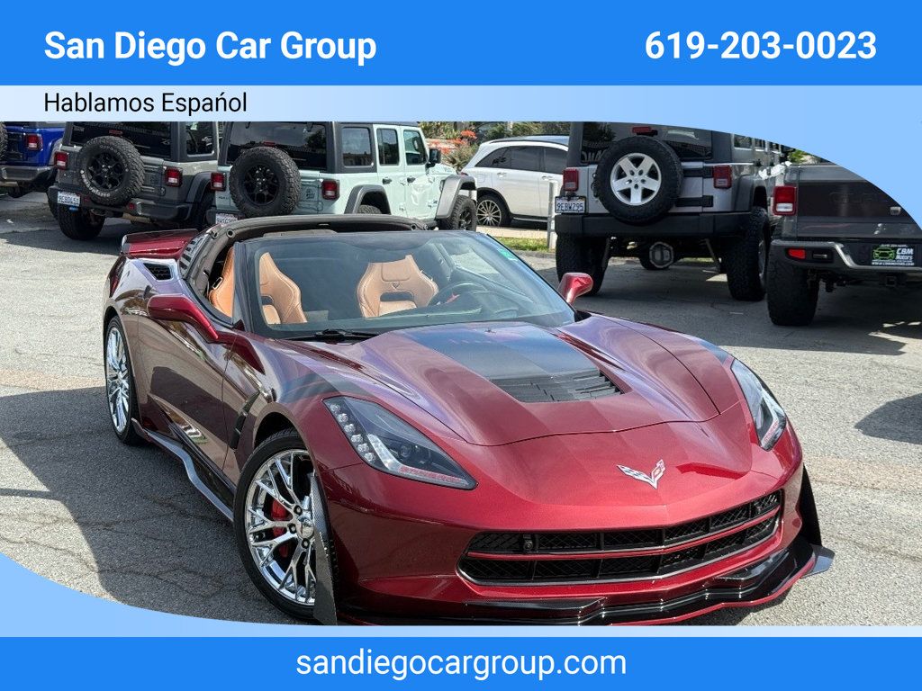 2016 Chevrolet Corvette 2dr Stingray Z51 Coupe w/2LT - 22989716 - 0