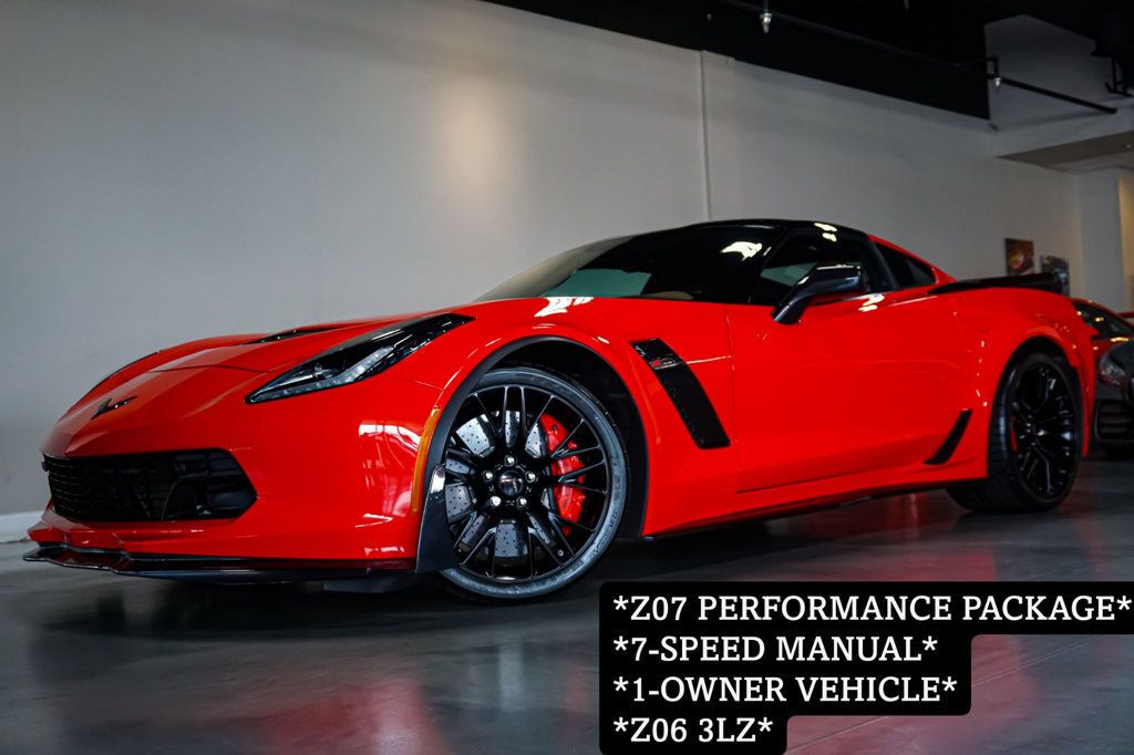 2016 Chevrolet Corvette *Z06 3LZ* *Z07 Performance Pkg* *7-Speed Manual* - 22896173 - 0