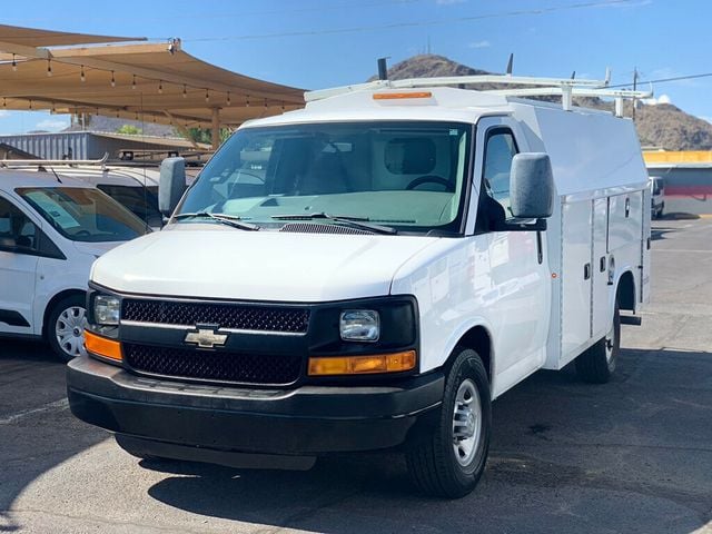 2016 Chevrolet Express Commercial Cutaway 3500 Van 139" Express V8 Commercial Cutaway Utility Van - 22551049 - 34