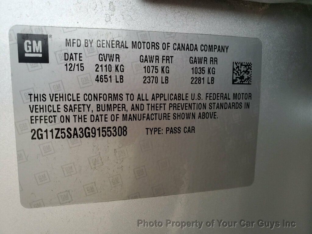 2016 Chevrolet Impala 4dr Sedan LS w/1LS - 22814276 - 24