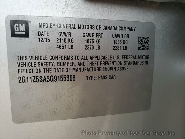 2016 Chevrolet Impala 4dr Sedan LS w/1LS - 22814276 - 24