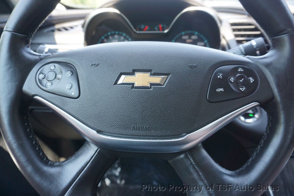 2016 Chevrolet Impala 4dr Sedan LTZ w/2LZ CARPLAY NAVI REAR CAM PANORAMIC ROOF LEATHER - 23029508 - 27