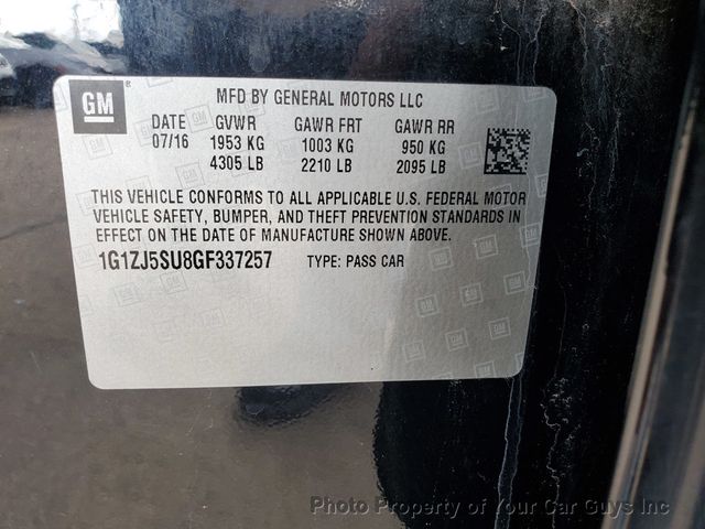 2016 Chevrolet Malibu 4dr Sedan Hybrid w/1HY - 23012626 - 23