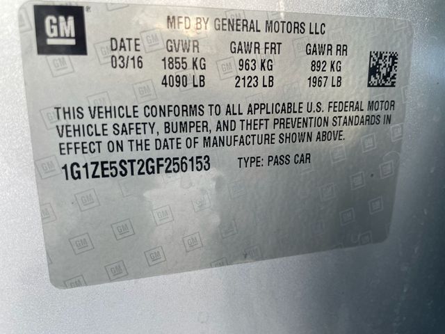 2016 Chevrolet Malibu 4dr Sedan LT w/1LT - 22964852 - 18