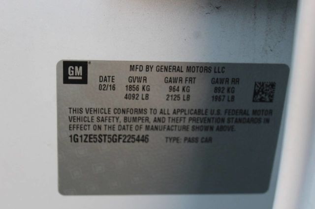 2016 Chevrolet Malibu 4dr Sedan LT w/1LT - 22926401 - 26
