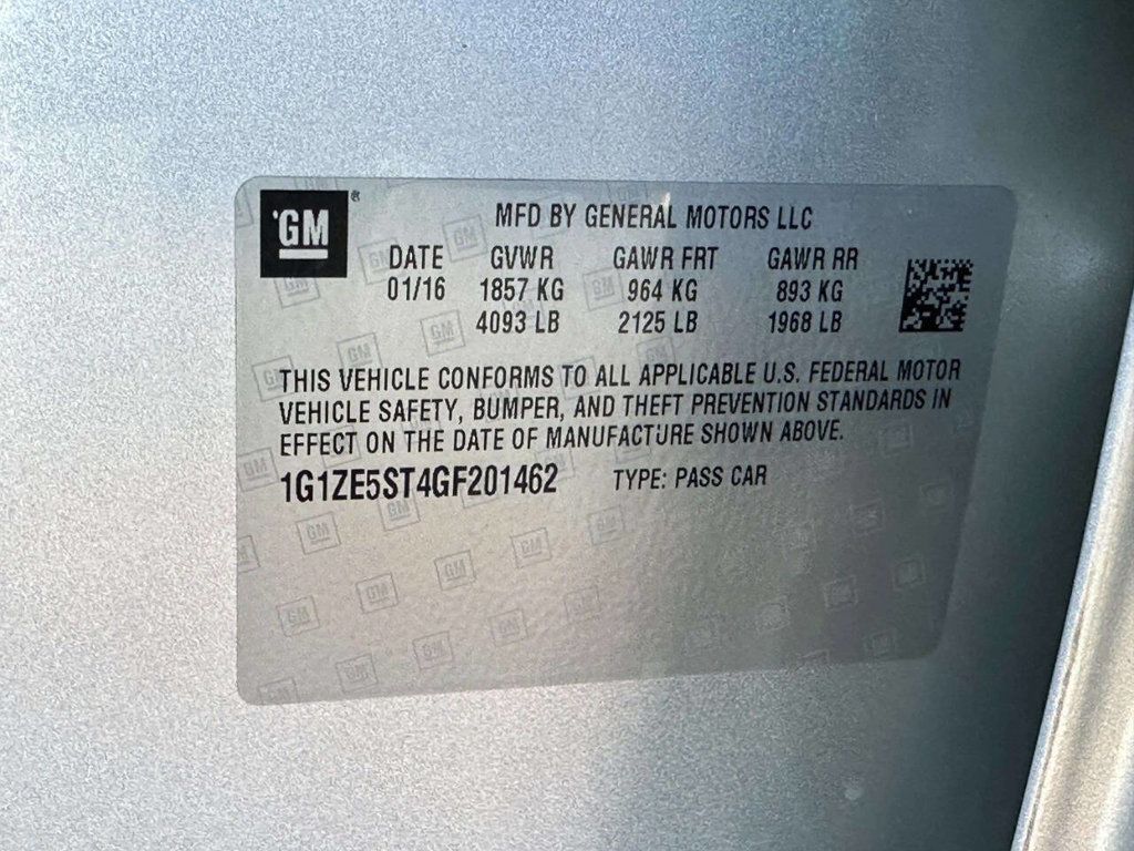 2016 Chevrolet Malibu 4dr Sedan LT w/1LT - 23041381 - 21