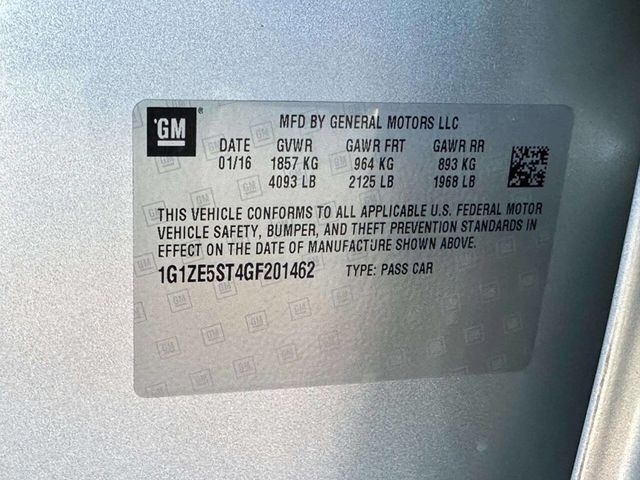 2016 Chevrolet Malibu 4dr Sedan LT w/1LT - 23041381 - 21