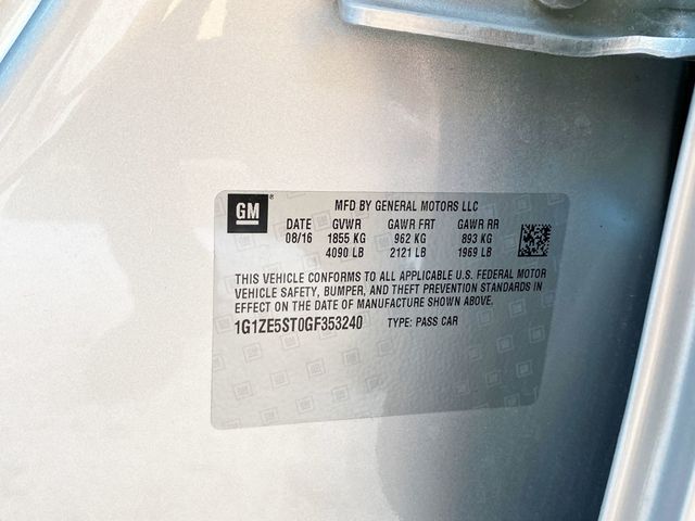 2016 Chevrolet Malibu 4dr Sedan LT w/1LT - 22966826 - 15