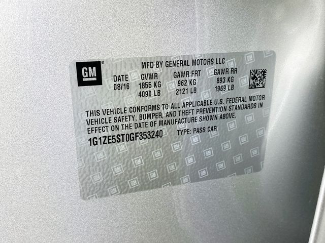 2016 Chevrolet Malibu 4dr Sedan LT w/1LT - 22966826 - 57