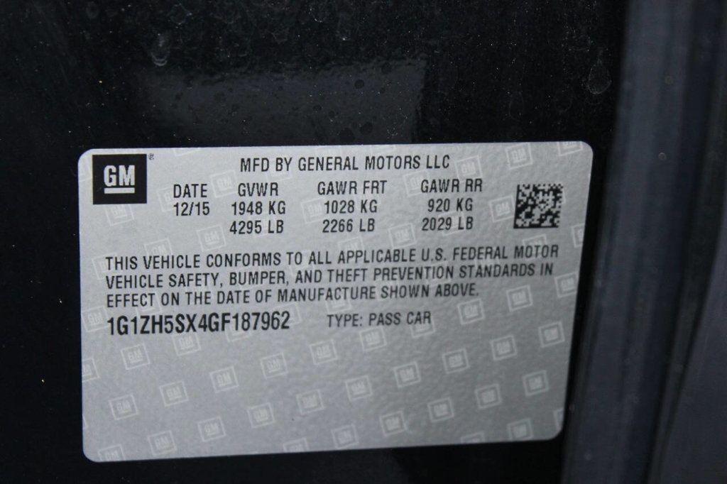 2016 Chevrolet Malibu 4dr Sedan Premier w/2LZ - 22922657 - 27