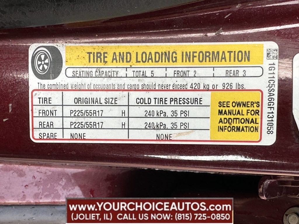 2016 Chevrolet Malibu Limited 4dr Sedan LT - 22861309 - 15