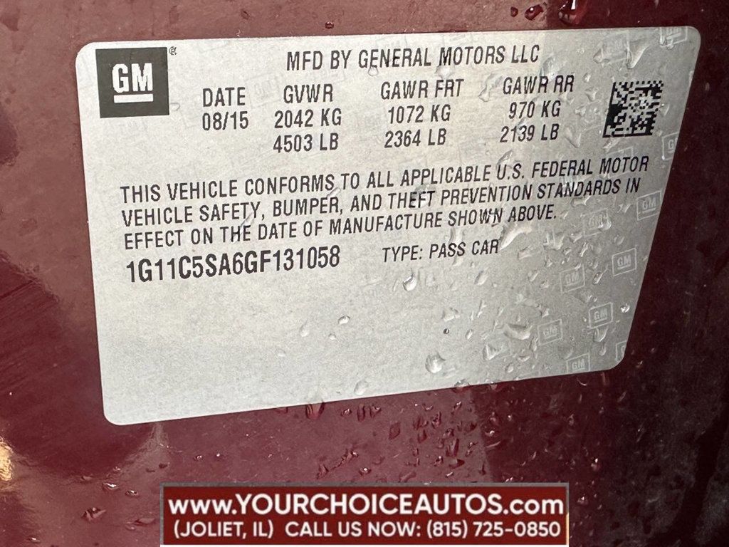 2016 Chevrolet Malibu Limited 4dr Sedan LT - 22861309 - 16