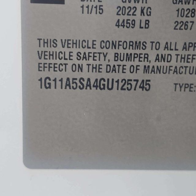 2016 Chevrolet Malibu Limited LS Fleet 4dr Sedan - 22968956 - 9