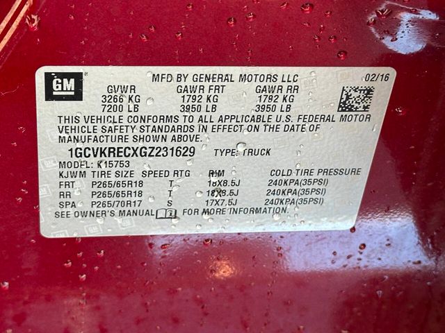 2016 Chevrolet Silverado 1500 4WD Double Cab 143.5" LT w/1LT - 22902168 - 11