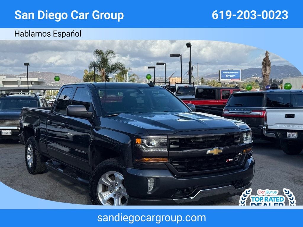 2016 Chevrolet Silverado 1500 4WD Double Cab 143.5" LT w/1LT - 22668074 - 0