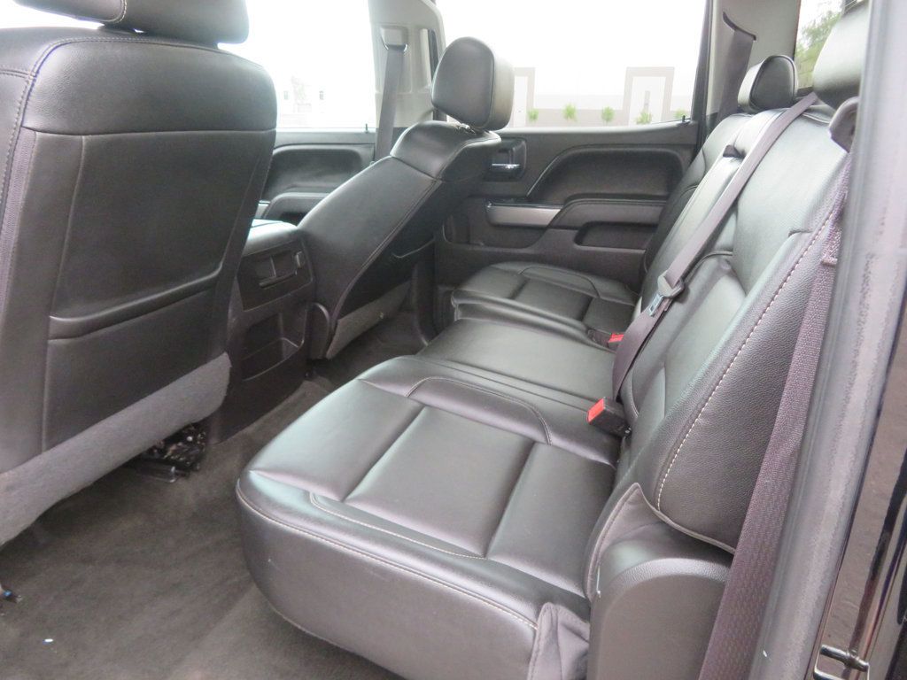 2016 Chevrolet Silverado 1500 4X4 CREWCAB EXTRA CLEAN BLACK BEAUTY Z71 LTZ  - 22395206 - 23