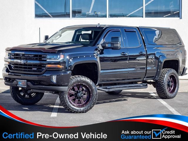 2016 Chevrolet Silverado 1500 CLEAN CARFAX, DOUBLE CAB, LT, 4X4, MIDNIGHT EDITION, BACKUP CAM - 22984433 - 0