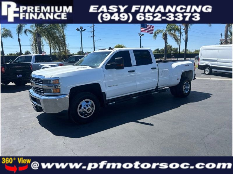2016 Chevrolet Silverado 3500 HD Crew Cab 3500 DUALLY 4X4 LONG BED BACK UP CAM - 22901740 | Video 1