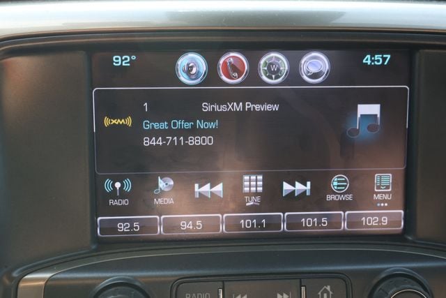 2016 Chevrolet Silverado 3500HD 4WD Crew Cab 167.7'' High Country w/ Duramax Plus Pkg & Sunroof - 23014157 - 15