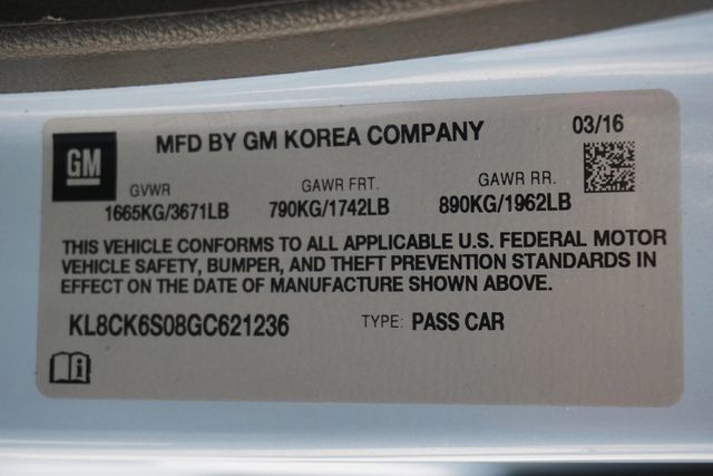 2016 Chevrolet Spark EV 5dr Hatchback LT w/1SA - 22975753 - 26