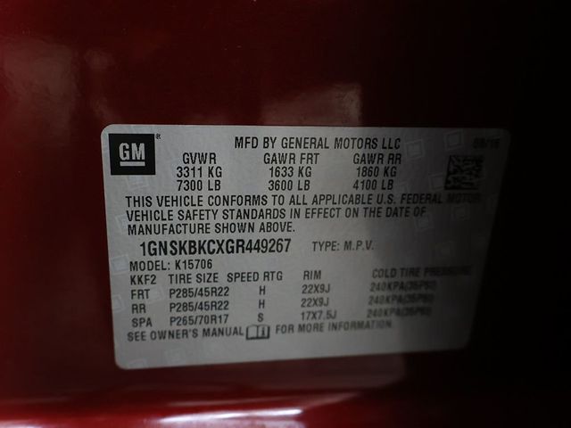 2016 Chevrolet Tahoe 4WD 4dr LT - 23028763 - 58