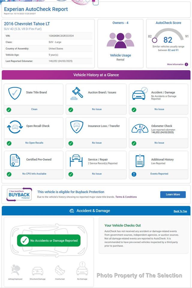 2016 Chevrolet Tahoe 4WD LT W/NAVIGATION, APPLE CARPLAY & ANDROID AUDIO - 22930042 - 7