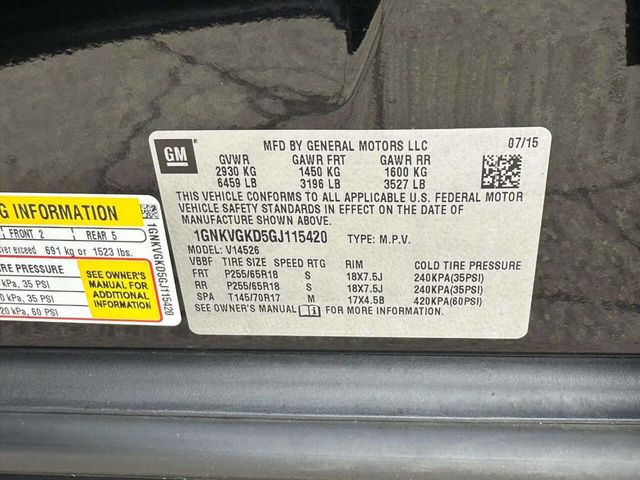 2016 Chevrolet Traverse AWD 4dr LT w/1LT - 22949709 - 28