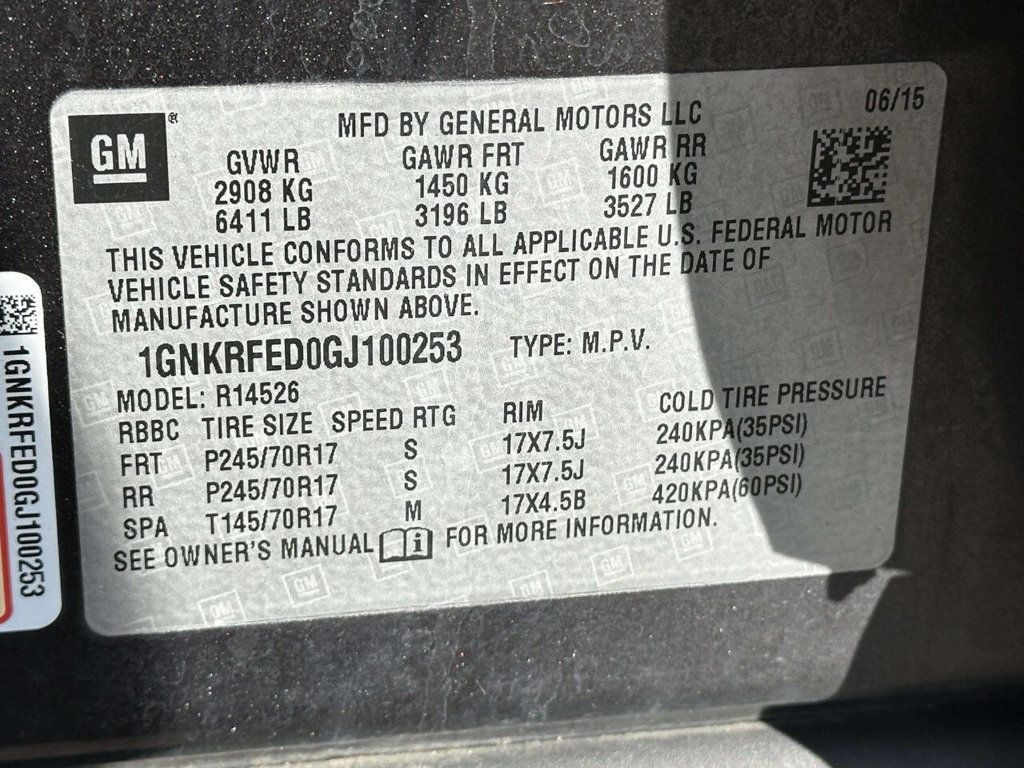 2016 Chevrolet Traverse FWD 4dr LS w/1LS - 22940837 - 17