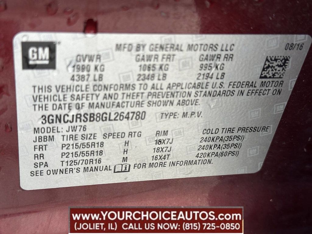 2016 Chevrolet Trax AWD 4dr LTZ - 22823487 - 14