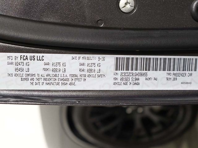 2016 Dodge Challenger 2dr Coupe SRT Hellcat - 22940715 - 52