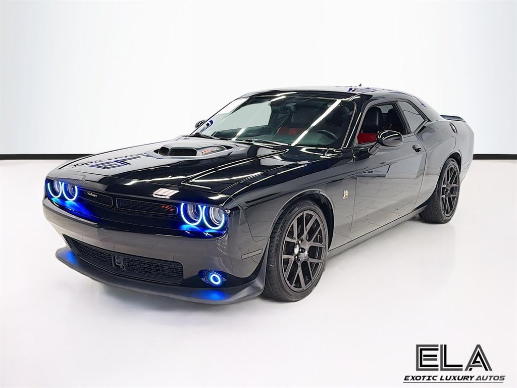 2016 Dodge Challenger 392 SHAKER SCAT PACK! RED GUTS! BEST SPEC!  LED UPGRADES - 23032416 - 3