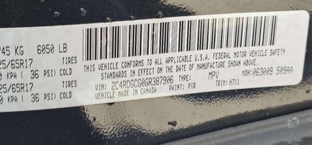 2016 Dodge Grand Caravan SXT 4dr Mini Van - 23000606 - 7