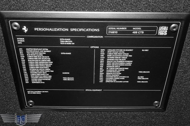 2016 Ferrari 488 GTB 2dr Coupe - 22785375 - 45