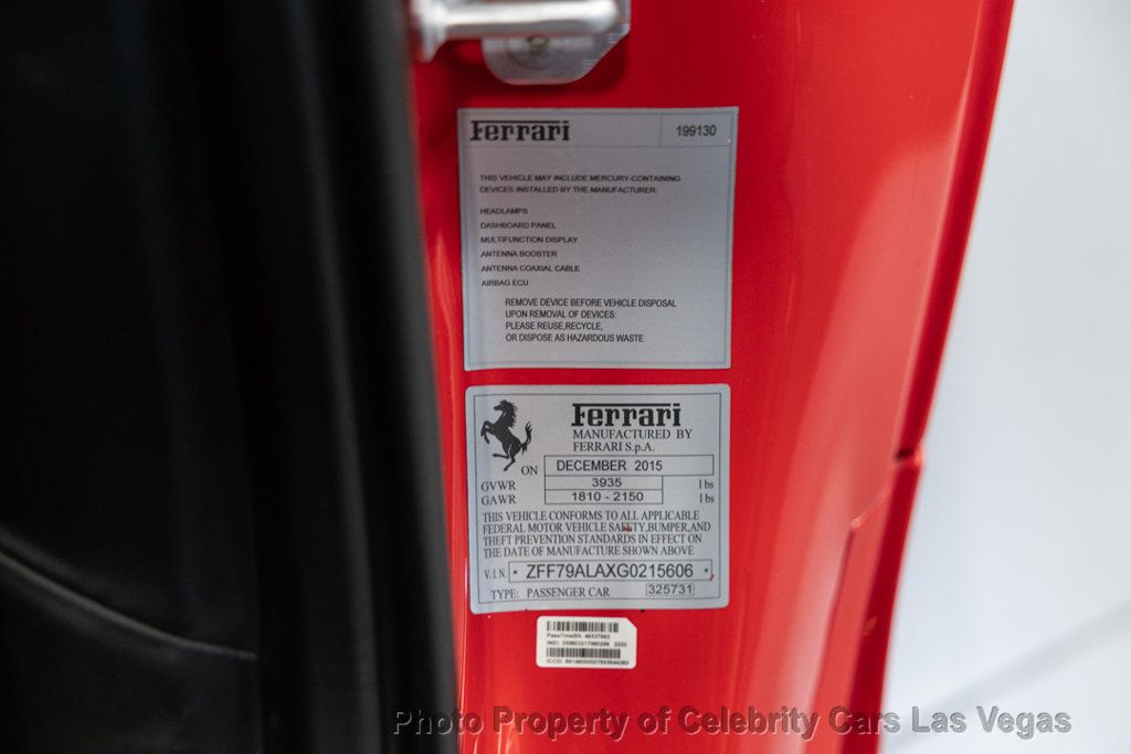 2016 Ferrari 488 GTB 2dr Coupe - 22987817 - 22