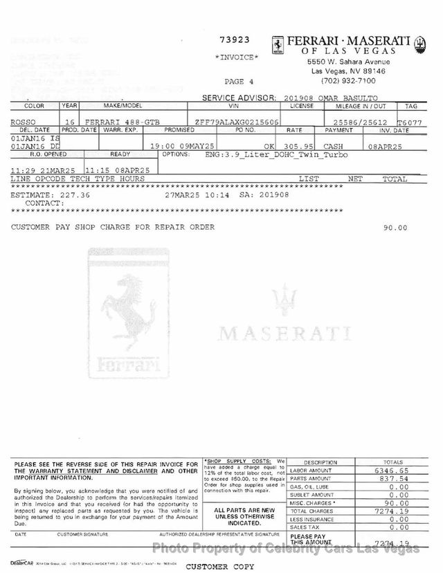 2016 Ferrari 488 GTB 2dr Coupe - 22987817 - 47