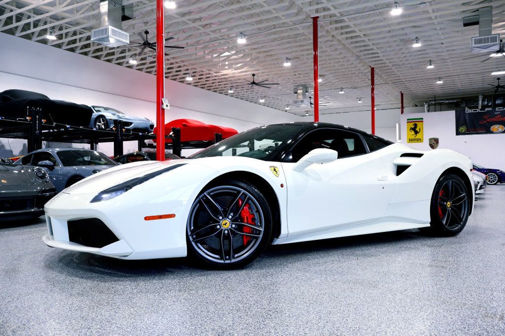 2016 Ferrari 488 GTB BIANCO AVUS...5,765 Miles...Big Spec. - 23023223 - 2