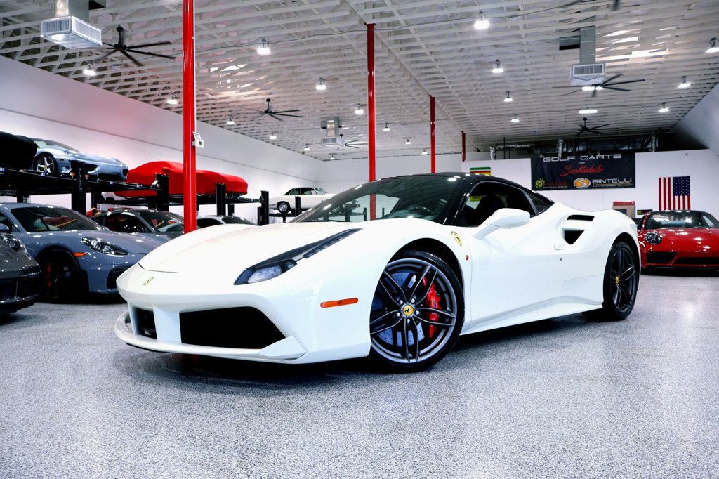 2016 Ferrari 488 GTB BIANCO AVUS...5,765 Miles...Big Spec. - 23023223 - 3
