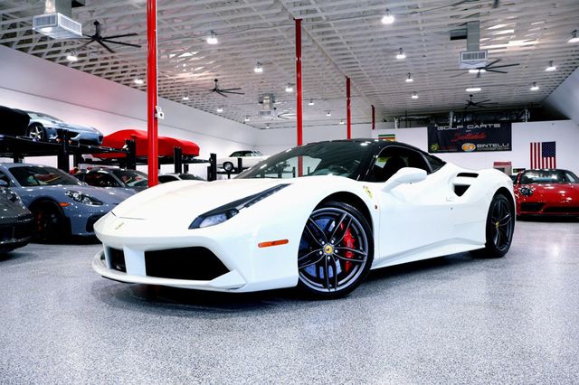 2016 Ferrari 488 GTB BIANCO AVUS...5,765 Miles...Big Spec. - 23023223 - 3