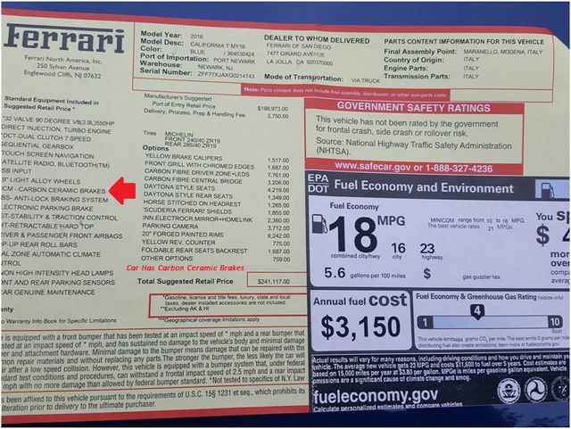 2016 Ferrari CALIFORNIA T CALIFORNIA T - 18873090 - 8