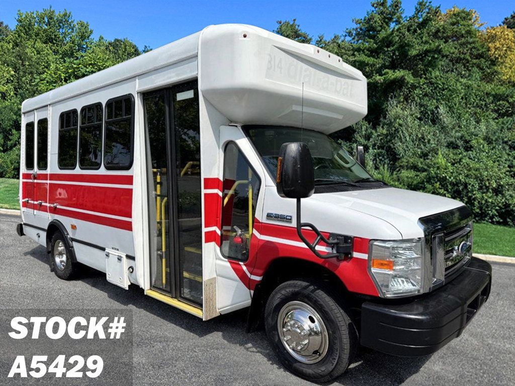 2016 Ford E350 Non-CDL Wheelchair Shuttle Bus For Sale For Adults Medical Transport Mobility ADA Handicapped - 23064742 - 0
