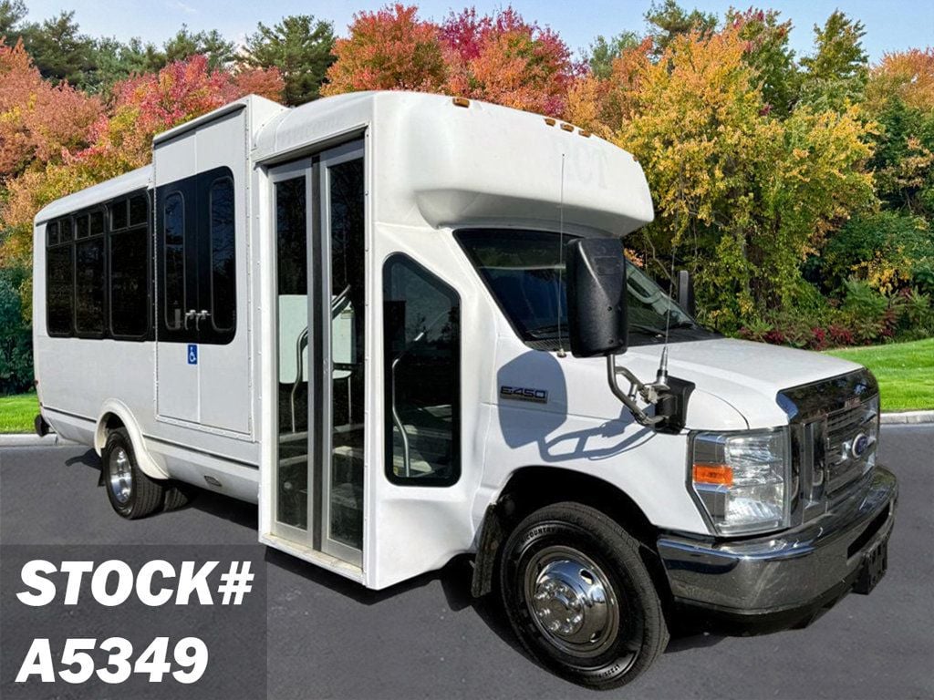 2016 Ford E450 Wheelchair Eldorado Non-CDL Shuttle Bus For Adults Seniors Church & Handicapped Transport - 22618839 - 0