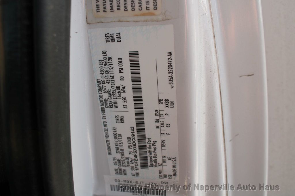 2016 FORD E-450 - Image 21