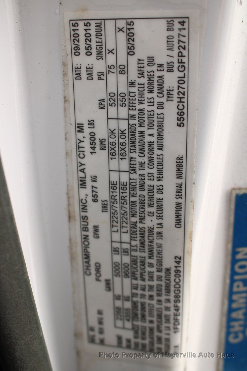 2016 FORD E-450 - Image 21